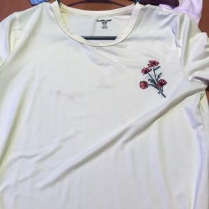 A yellow shirt form Charlotte Russe